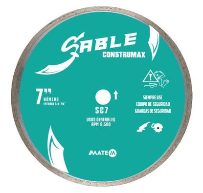 Imagen de DISCO RIN CONTINUO  7" SERIE SABLE MAX